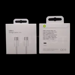 OEM Quality 2M 6ft 1M 3FT 60W PDケーブル用iPhone 15用高速充電USB CからタイプC編組ケーブル充電コードクイック充電コードデータiPhone 15ケーブルプロマックスとサムスン