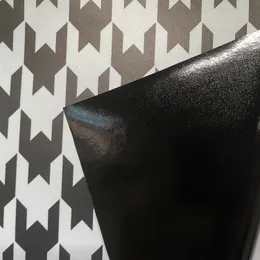 北欧の自己接着黒と白の猟犬壁紙棚ライナーコンタクトペーパーハンドトゥース格子縞の引き出しライナーステッカーロール