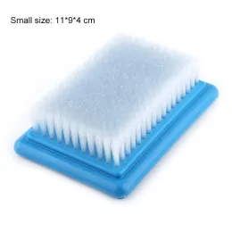 LMDZ 1Pcs 2 Size Felting Needle Mat Wool Felt Background Brush For Large Embroidery Stitching Punch Craft Tool Rug Blue Brush