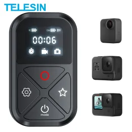 Telesina de câmeras para a GoPro 11 10 9 8 MAX 80M Bluetooth Remote Control com a tela LED de pulso da chave de atalho para Hero 8 9 10 GoPro Max