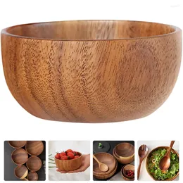 Dinnerware Define Rice Bowl Wooden Japanese estilo macarrão