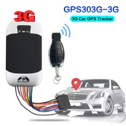3G WCDMA GPSカートラッカーGPS303G-3Gカットオフオイルショックオーバースパイスアラーム防水リアルタイム追跡GPSロケーターTK303G-3G
