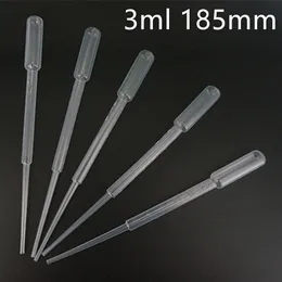 0,2 ml/0,5 ml/1 ml/2 ml/3 ml/3 ml-l/5 ml/10 ml laboratoriepipett engångsutgripande graderad pasteur pipett dropper polyetylen makeupverktyg