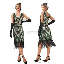 Vestidos sexy urbanos 2022 Novo design Mulheres 1920s Vintage Big-deco