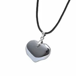 Натуральный Terahertz Energy Stone Love Heart Penent For Gift