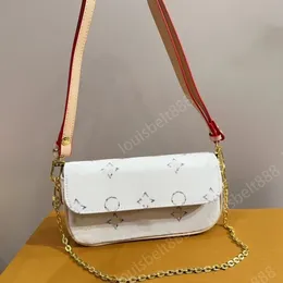 24ss Fashion Classic French Designer Bag Женский роскошный дизайнер роскошной дизайнер New Avy Mahjong Bag Женская сумочка сумки для плеча с подмышечной сумкой для кросс -кусочки кошелек