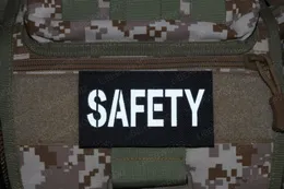 Либервудская отражающая безопасность пластырь петля петля застежка -застежка -спасание военное тактическое значок