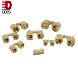 1Pcs Copper Barrel Hinges Cylindrical Hidden Cabinet Invisible Brass 8mm 10mm 12mm 14mm 16mm 18mm Door Small Box Hinge