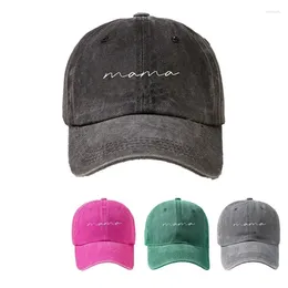 Ball Caps Cool Boy Mama Baseball Cap Embroidered Mom Gifts For Women Cotton Visors Mother Day Gift