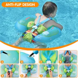 Baby Swimming Ring Newborn Baby Float Inflatable Kids Swimming Pool Accessories Infant Circle Inflatable Raft Children's Toy