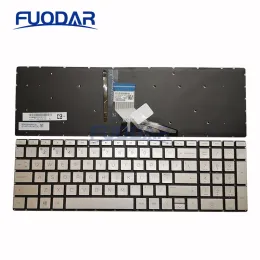 Klawiatury klawiatury laptopa dla HP Pavilion 15DA 15DB 15DX 15DR TPNC135 TPNC136 250 255 G7 15SDU 15SDY 15DY 15DW 15CS TPNC139