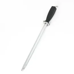 Rschef 1pcs keskinleştirme profesyonel sert keskinleştirme çubuğu keskin keskinleştirme bıçakları mutfak bıçağı el tipi metal musat mousata