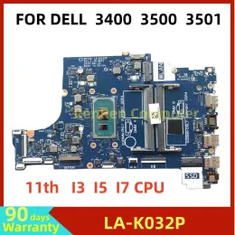 Motherboard Lak032p mit i31115g4 i51135g7 CPU -Laptop Motherboard für Dell Vostro 3400 3500 Inspiron 3501 Notebook Mainboard getestet OK