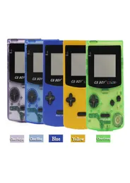 Ny handhållen Game Machine GB Boy Classic Color Handheld Game Console 27Quot Game Player med bakgrundsbelysta 66 Byggda spel detaljhandeln 2825226