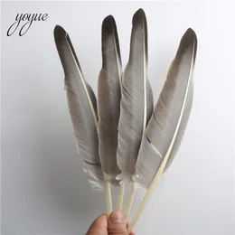 10pcs/lot natural goose feather 12-14inch/30-35cm الريش للحرف اليدوية بلوم ملحقات ديكور الزفاف diy plumas