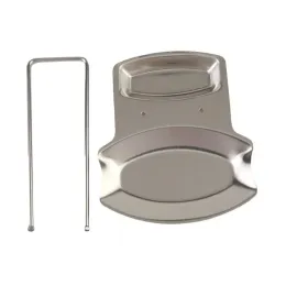 Tapa de olla de acero inoidable, soporte para cuchara, organizator de estufa, almacenamiento, soporte para sopa, Accesorios de Cocina