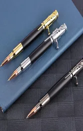 DIY Gun Metal Bolt Action Pen Antique House Bullet Rifle Clip Clip Panement Pernized Logo Man Cool Gifts5649036