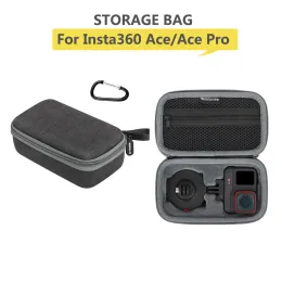 Accessori SunnyLife Borsa di stoccaggio protabile per Insta360 ACE Action Camera che trasporta Mini Handbag per Insta360 Ace Pro Accessori