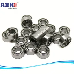 R2-6ZZ Bearing ABEC-1 (10PCS) 1/8"x3/8"x9/64" inch Miniature R2-6 ZZ Ball Bearings For RC Models 3.175*9.525*3.571mm