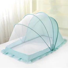 Baby Mosquito net di 0-1 ANNI NET CRYPTRATED MESH Universal Crib Copertura Mosquito pieghevole Blackout Mosquito Cover Blackout