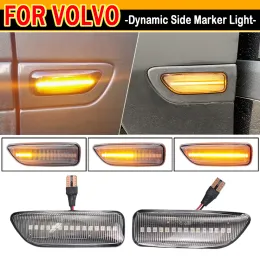 For Volvo XC90 S80 XC70 V70 S60 2001- 2009 LED Dynamic Turn Signal Light Side Mirror Sequential Lamp Blinker Indicator