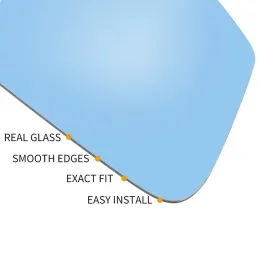 Bilsida spegelglas passar för Audi A4 B6 B7 8E0857535E 8E0857536E Bilprodukter