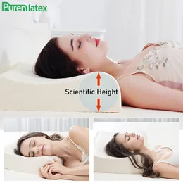 Purenlatex 60x40 Thaily Natural Latex Pillow Health Care Neck for Neck Spine保護ラテックス枕整形外科枕