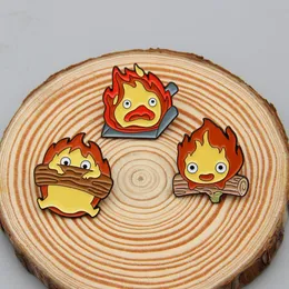 Calcifero log hard smalto perp studio ghibli pin balchi di fuoco carino