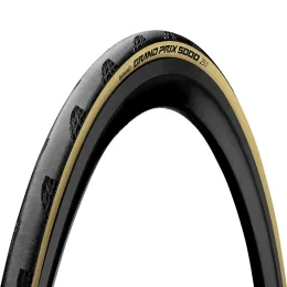 New Continental Grandprix 5000/700x25C 28C Clincher Road Bicycle Tyres Cream Skinwall Bicycle Folding Stab-Resistant Tire GP5000