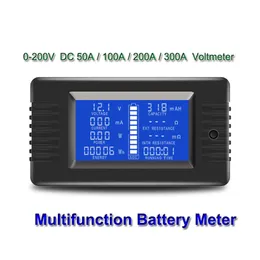 0-200V Testador de descarga de bateria Tower Medidor de tensão Capacidade de resistência à imparância de energia da energia Multi-monitor voltímetro
