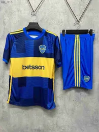 Fani Tops koszulki piłkarskie Zestaw dla dorosłych Boca Juniors Rossi Soccer Jerseys 2020 2024 Carlitos Tevez Carlitos Cavani Roman Salvio Abila Man Kids Kitsh240309