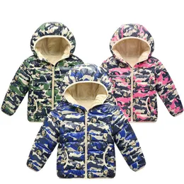 Children Down Coats Boys Windproof Outerwear Girl Warm Hooded Coat Teenage Parka Kids Winter Jacket 3-10 Years Thick Clothes