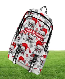 Zaino Halloween Cigari Backpacks Backpacks for Men Women Teenage Boys Girls School Borse Oxford Waterproof Outdoor Outdoor Bag7251485