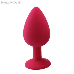 Massageador de butt de bump de silicone mais vendido Brinquedos sexuais adultos Casais Treinador anal anal plug Eroótico poderoso vibrador macio novo