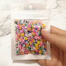 20 g di polimeri caldi argilla argillosa arcobaleno spruzzi di frutta per mestiere a fetta di avocado gioielli di melma fai -da -te che creano accessori per le nail art decorazione