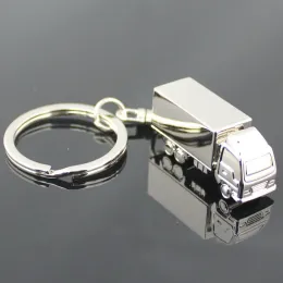 10Pcs Metal Truck Lorry Car Key Ring Keyfob Keychain Creative Gift Lovely Keyring