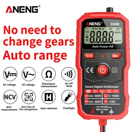 Aneng 8340 1999 zählt digitaler Multimeter Voltmeter Ohm -Meter AC/DC -Spannungswiderstand NCV -Tester für die Reparatur von Home Circuit