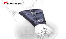 Morease Erotic Arm Rearward Restraints Bondage Belt Genuine Leather Harness Arm s Sex Toys BDSM For Men and Women C18112701175o3638098
