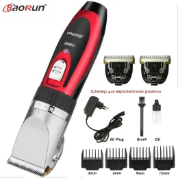 TRIMMERS Super Quiet Quiet Professional Electric Hair Clipper ricaricabile in titanio Blade maschile Capelli taglialetta per salone per salone