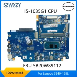 Płyta główna odnowiona dla płyty głównej Lenovo S34015IIL z i51035g1 CPU FL5C5/FL535/FL435 LAH103P 5B20W89112 100% Testowane