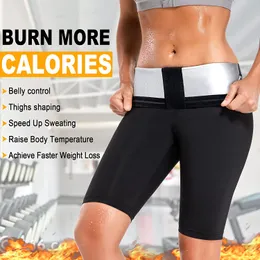 Sauna Sweat Pants for Women High Waisted Slimming Shorts Hot Thermo Workout Leggings Waist Trainer Weight Loss Sweatsuit Fitness