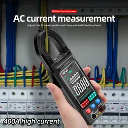 Aneng ST212 ST211 DC/AC Цифровой зажидок измеритель 6000 Counts 400A AMP MultiMeter Color Tester Car Car HZ NCV OHM Meter