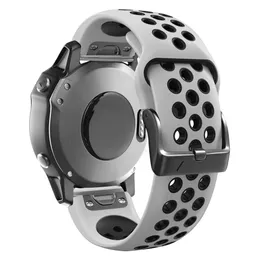 22 26MM Silicone Quick Release Watchband Strap for Garmin Fenix 7 7X 6X 6Pro smartwatch Easyfit Wrist Band Strap Fenix 5X 5 Plus