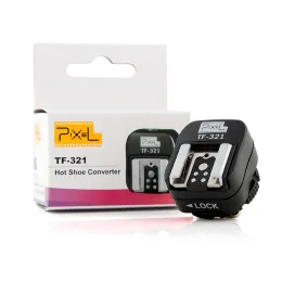 Studio Pixel TF321/TF 334/TF335 TTL Flash Hot Shoe Hotshoe Adapter Converter لـ Canon Sony إلى Canon/Nikon Camera Coller