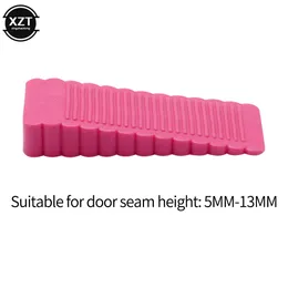 Safety Door Stop Silicone Door Stop Stoppers Block Wedge Doorstops Door Stopper Home Office Door Rear Retainer Anti-collision