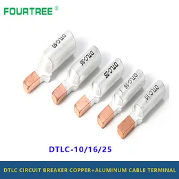 5/10pcs Circuit Breaker Kupfer Aluminiumkabel Klemme Bare Lugs Drahtanschluss KI DTL C45-10/16/25/35/5T