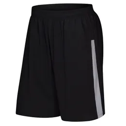 Shorts da uomo Shorts fitness bodybuilding casual allenamento di pallacanestro a pallacanestro riflettente striscia uomo cortometraggi per ginocchio 240401