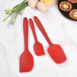 1pc Creme de silicone Spatula Ras escova de óleo Bolo de manteiga resistente ao calor Bolo de churrasco de chocolate Spreper Smother Baking Tools