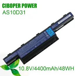 Batterie per laptop originale AS10D31 4400MAH/48Wh/10.8 V per 4551G 4741G 5741G 5742G 5750G 7750G 7760G AS10D51 AS10D71 AS10D81 AS10D73