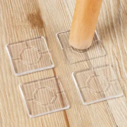 4pcs Useful Non-Slip Wear-resistant Floor Protector Thick Chair Leg Caps Furniture Feet Covers Table Pads Anti-slip Pad